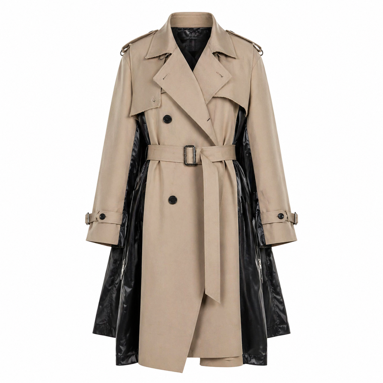 Deconstructed Layer Trench Coat